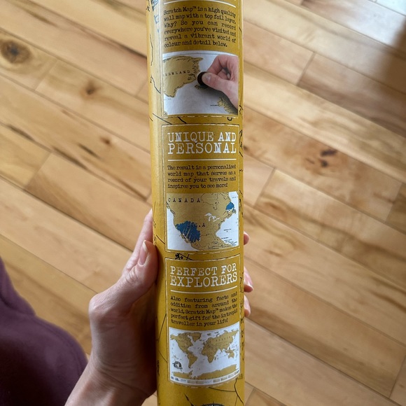 Luckies of London scratch map of the world poster - Picture 6 of 7